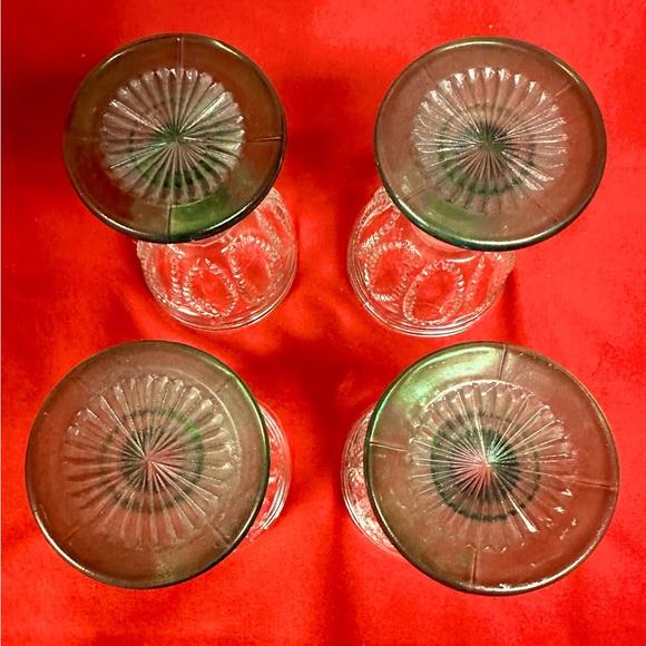 FOSTORIA/ Avon Cordial Glasses X 4 - Picture 5 of 5